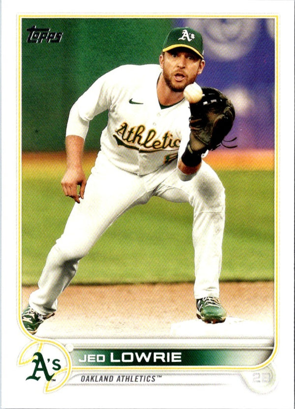 2022 Topps Jed Lowrie #343