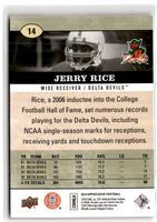 2013 Upper Deck Jerry Rice #14