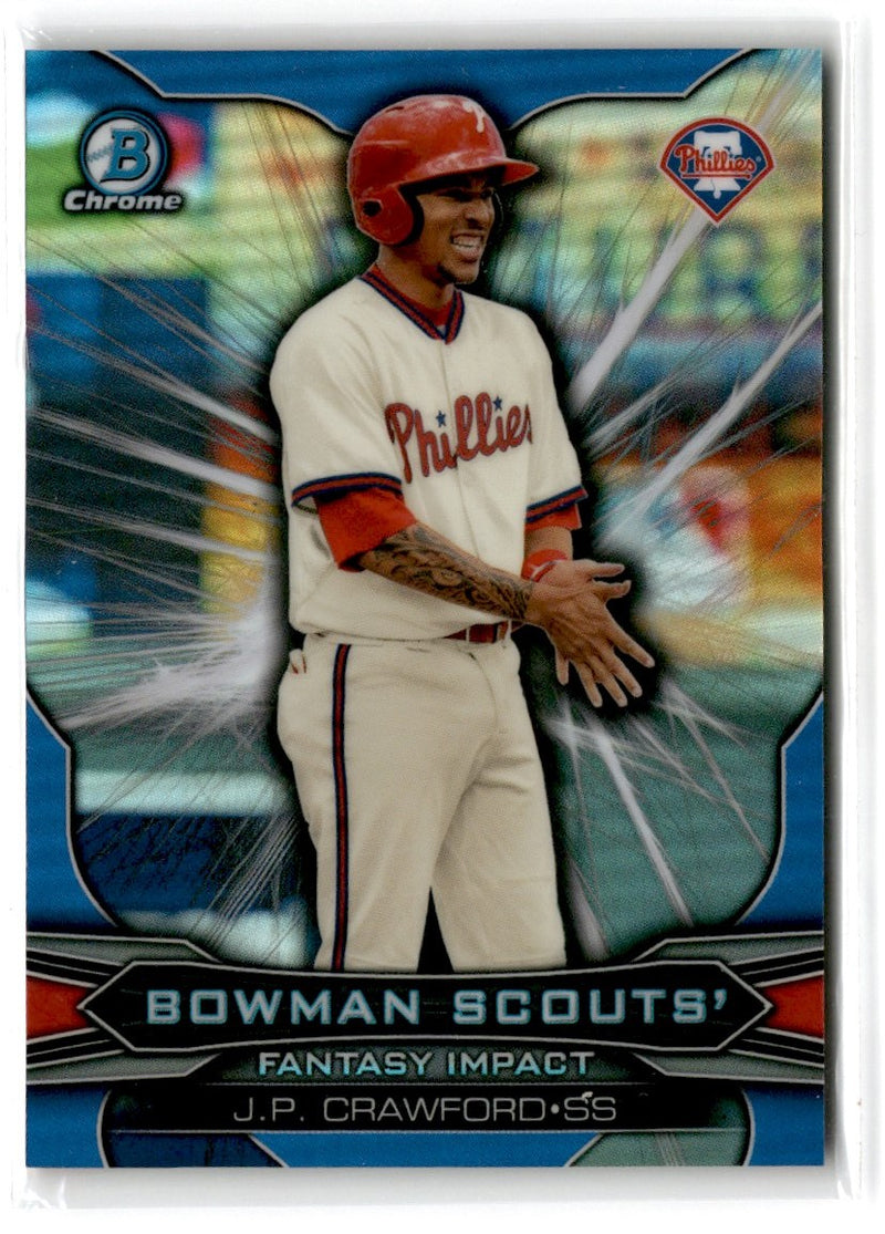 2015 Bowman Draft Picks & Prospects Scouts Fantasy Impacts J.P. Crawford