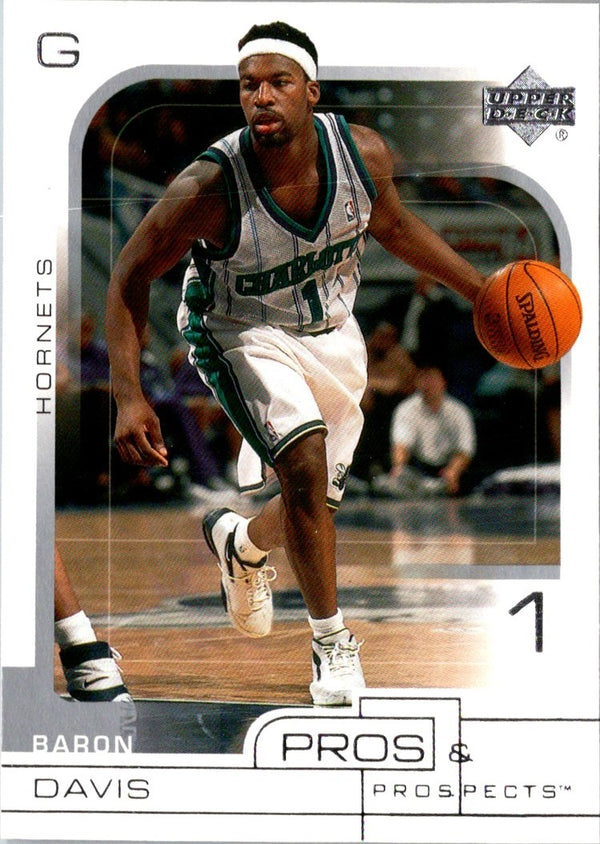2001 Upper Deck Pros & Prospects Baron Davis #8