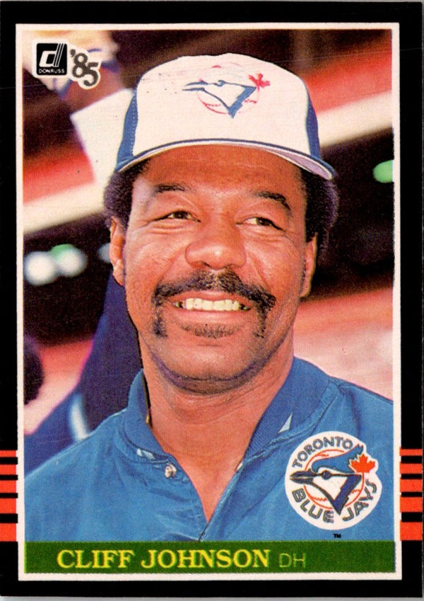 1985 Donruss Cliff Johnson #512