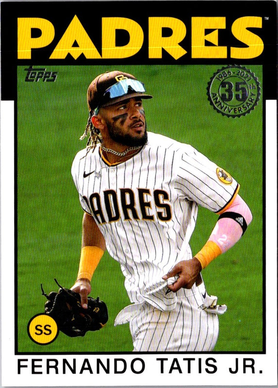 2021 Topps Update 1986 Baseball 35th Anniversary Fernando Tatis Jr. #86B-9