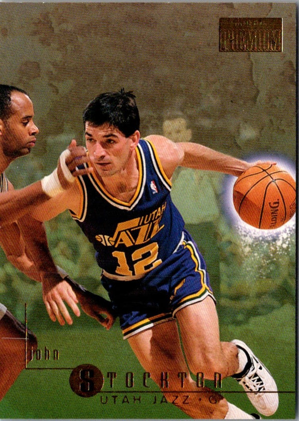 1996 SkyBox Premium John Stockton #121