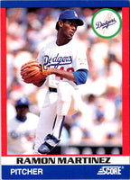 1991 Score 100 Superstars Ramon Martinez #16