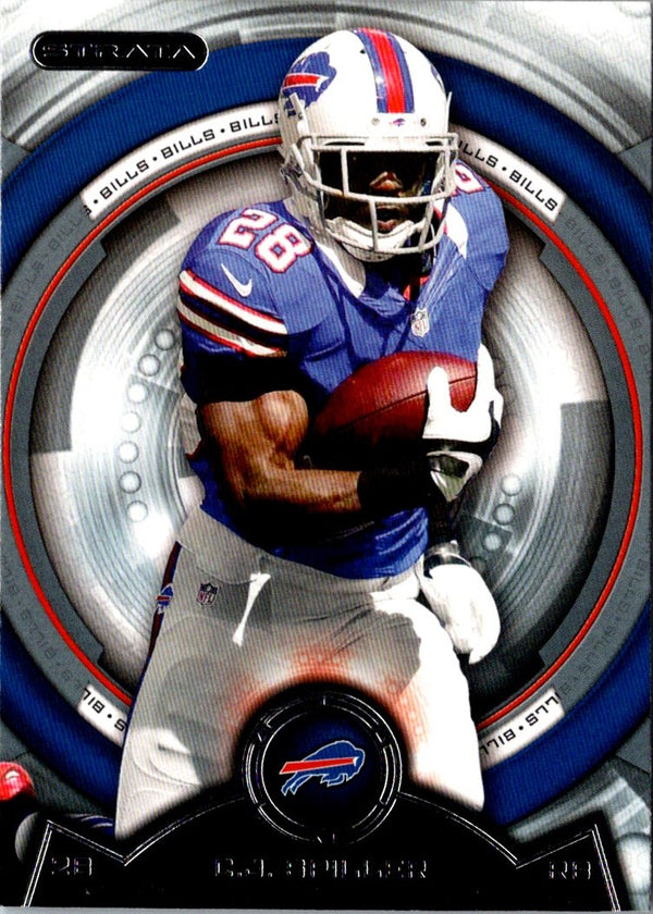 2013 Topps Strata C.J. Spiller #23