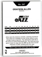 2018 Hoops Grayson Allen #247 Rookie