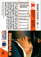 1990 Pro Set FACT Cincinnati Boomer Esiason #341