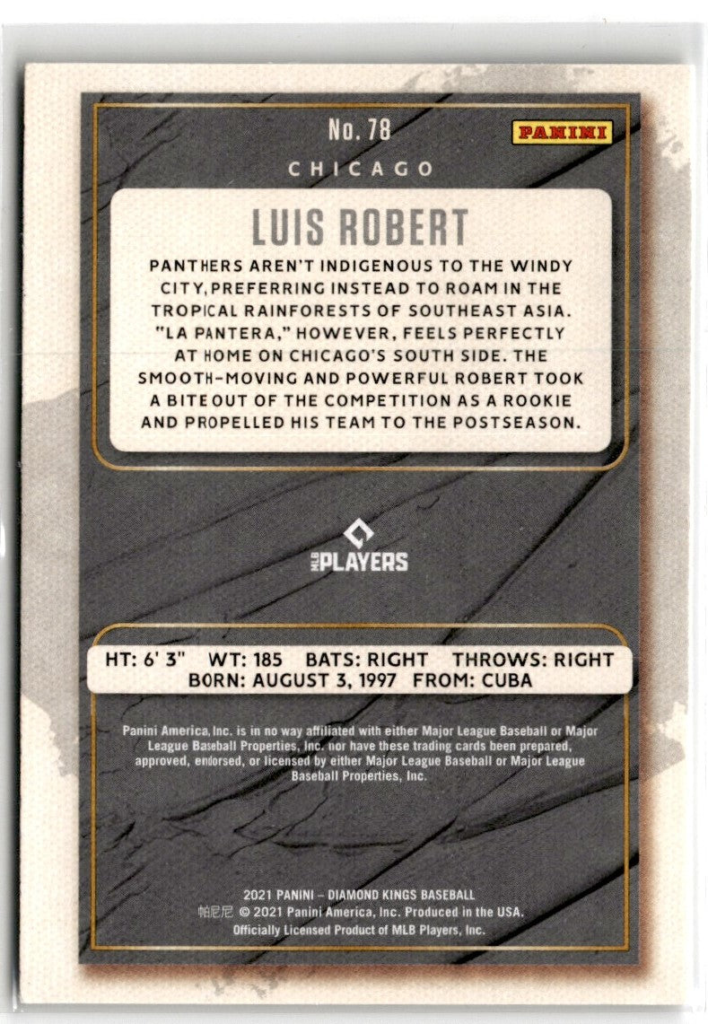 2021 Panini Diamond Kings Luis Robert