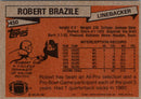 1981 Topps Robert Brazile
