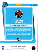 2021 Donruss Rated Rookies Scottie Barnes