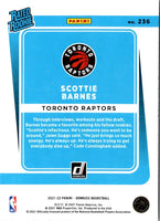 2021 Donruss Rated Rookies Scottie Barnes #236