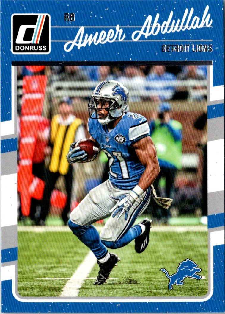 2016 Donruss Ameer Abdullah