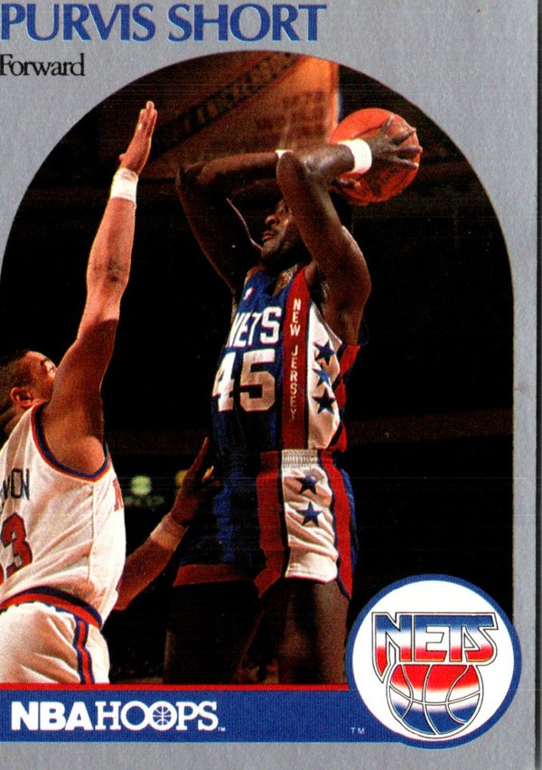 1990 Hoops Purvis Short #201