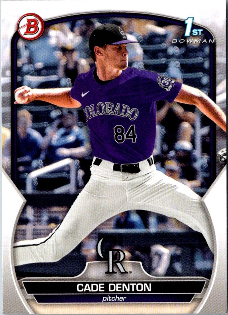 2023 Bowman Draft Cade Denton