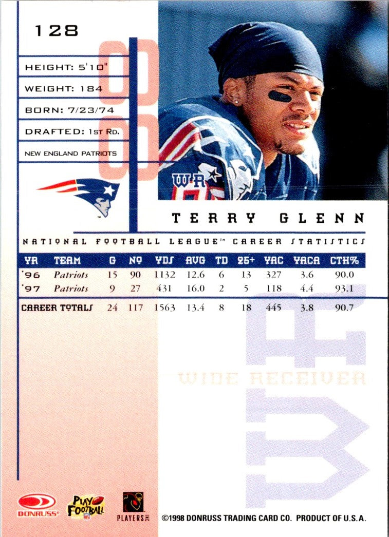 1998 Leaf Rookies & Stars Terry Glenn