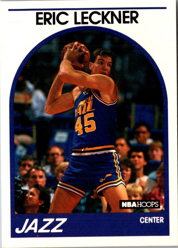 1989 Hoops Eric Leckner #12 Rookie