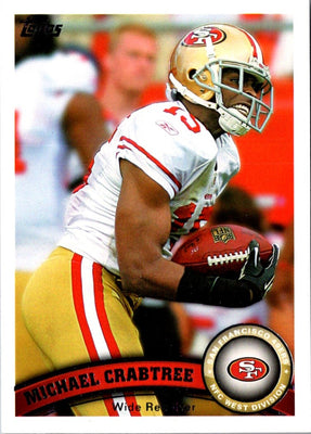 2011 Topps Michael Crabtree #111