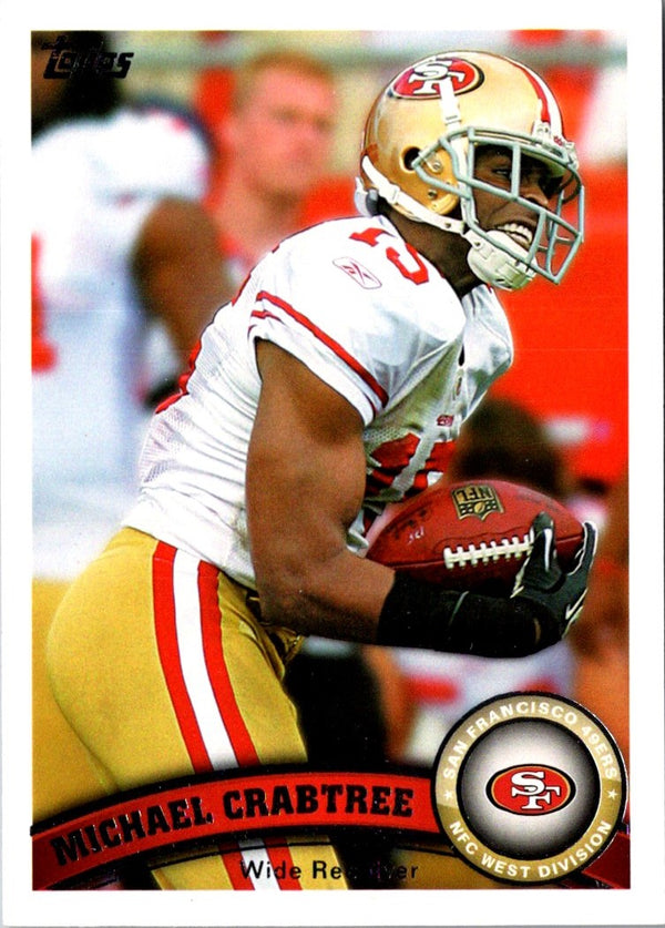 2011 Topps Michael Crabtree #111