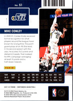 2021 Panini Contenders Ticket Mike Conley #51