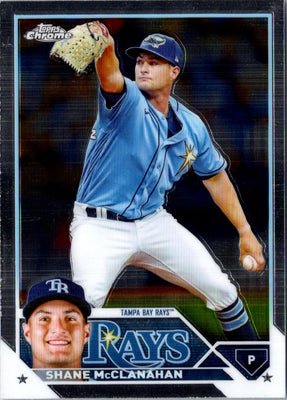 2023 Topps Chrome Shane McClanahan #169