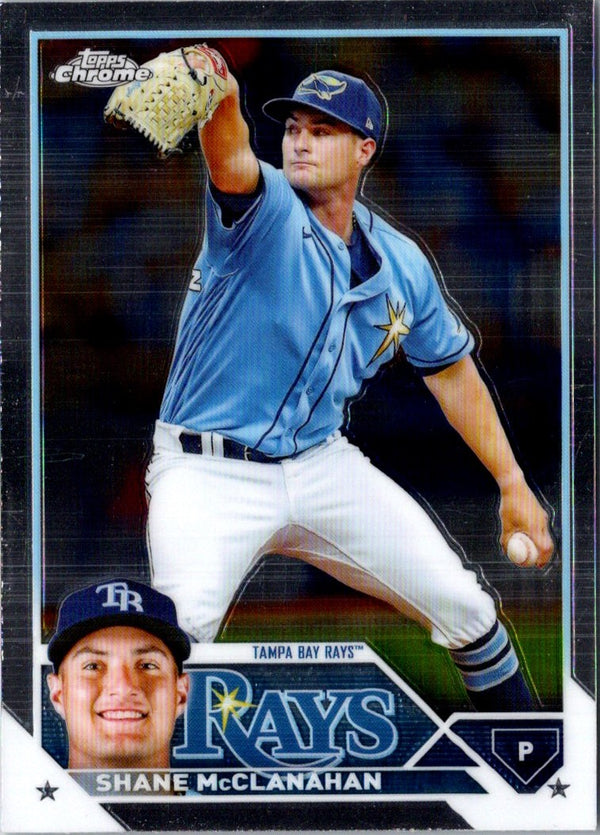 2023 Topps Chrome Shane McClanahan #169