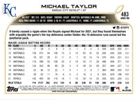 2022 Topps Royals Michael Taylor #483