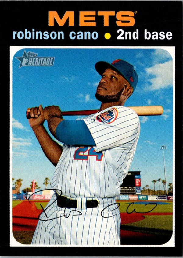 2020 Topps Heritage Robinson Cano #90