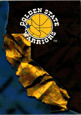 1996 SkyBox Premium NBA Pick-Up Game Sweepstakes Stickers Golden State Warriors #9