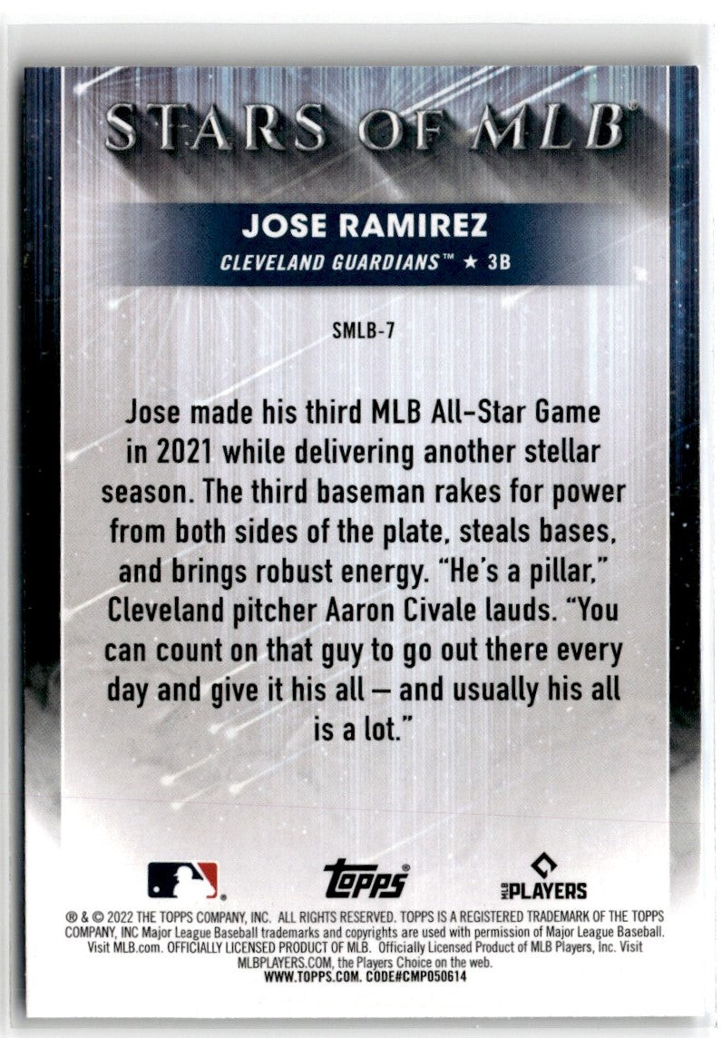 2022 Topps Stars of MLB Jose Ramirez