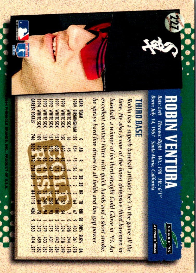 1995 Score Gold Rush Robin Ventura