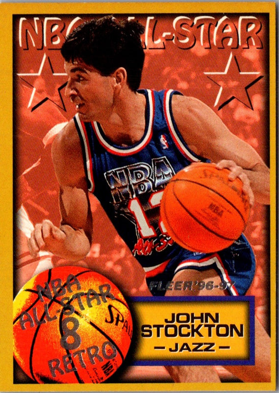 1996 Fleer John Stockton #285