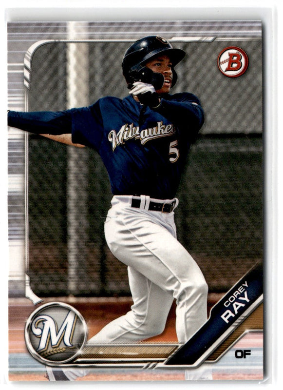 2019 Bowman Prospects Corey Ray #BP-12