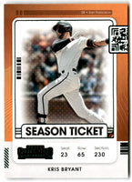 2021 Panini Contenders Kris Bryant #75