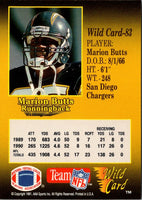 1991 Wild Card Marion Butts #83