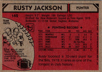 1980 Topps Rusty Jackson #142