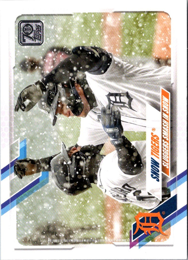 2021 Topps Update Jeimer Candelario / Miguel Cabrera #US155