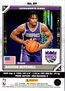2021 Panini NBA Sticker & Card Collection Davion Mitchell