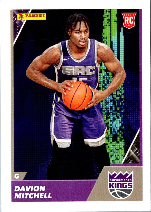 2021 Panini NBA Sticker & Card Collection Davion Mitchell #89