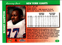 1997 Topps Chrome Rodney Hampton #72