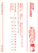 1990 Star Harrisburg Senators Julio Peguero