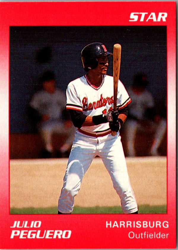 1990 Star Harrisburg Senators Julio Peguero #14