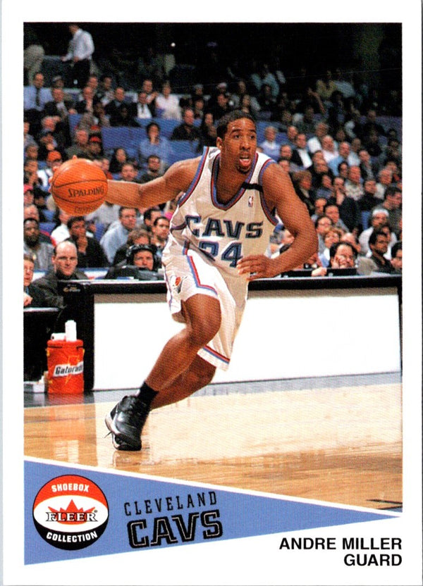 2001 Fleer Shoebox Andre Miller #8