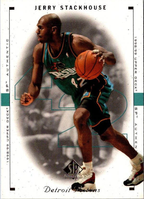 1998 SP Authentic Jerry Stackhouse #32