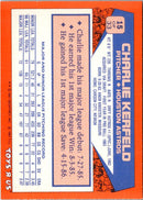 1987 Topps Toys'R'Us Rookies Charlie Kerfeld