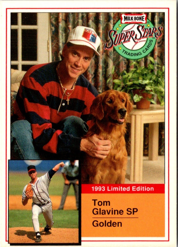 1993 Milk Bone Super Stars Tom Glavine #2