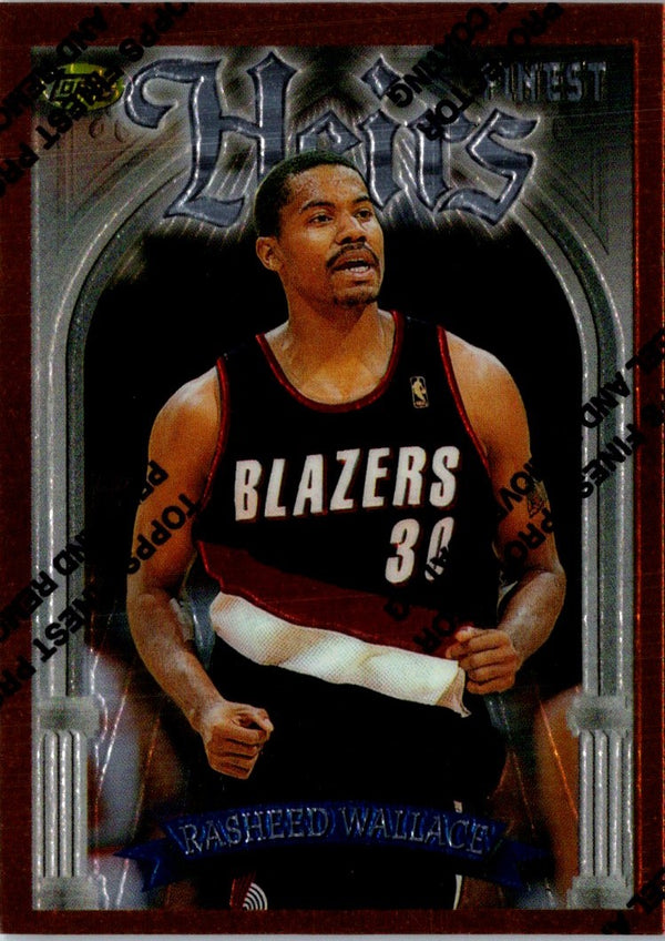 1997 Upper Deck UD3 Rasheed Wallace #6