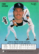 1991 Ultra Cory Snyder