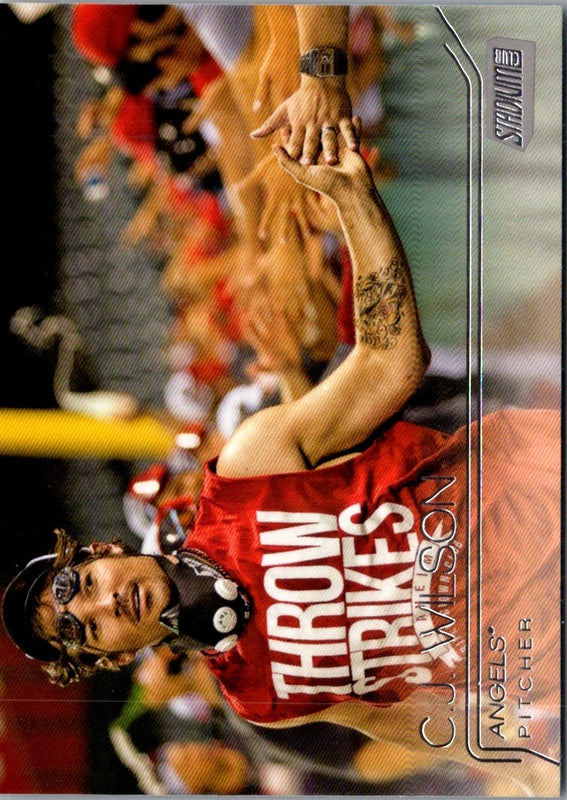 2015 Stadium Club C.J. Wilson #163