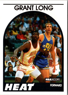 1989 Hoops Grant Long #141 Rookie