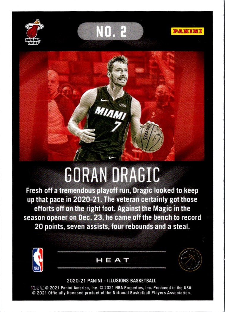 2020 Panini Illusions Goran Dragic